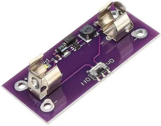 وحدة رفع الجهد LilyPad من 1.5V إلى 5V بتيار 200mA