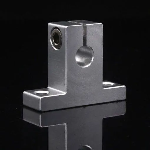 Shaft End Support SK16 Vertical for 16mm Shaft (Aluminum)