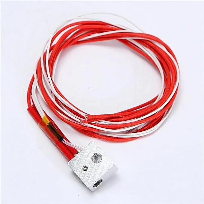 MK8 Aluminum Heat Block Kit with NTC 100K Sensor, 12V 40W Heater