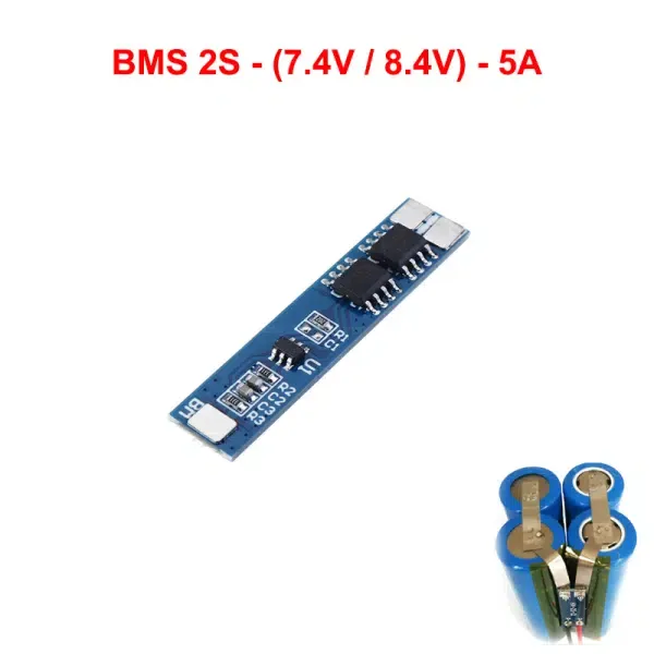 2S 5A 8.4V BMS Protection Board for 18650 Li-ion Battery Packs