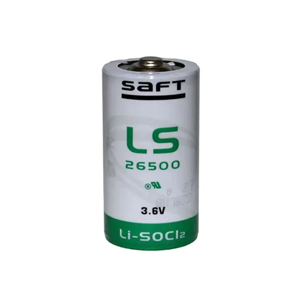 بطارية ليثيوم Saft LS 26500 حجم C بجهد 3.6 فولت