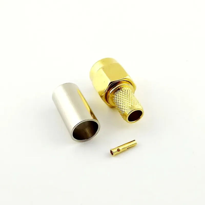 SMA-KT-3.5-RP Straight Crimp RP Female Plug Cable Connector 50Ω