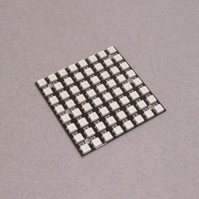 8x8 WS2812 5050 RGB LED Matrix Development Board (64 LEDs)