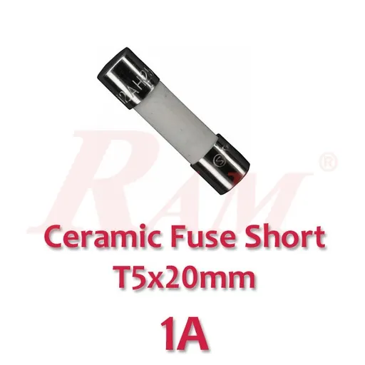 Ceramic Fast-Blow Fuse 1A 250V 5x20mm (Short)