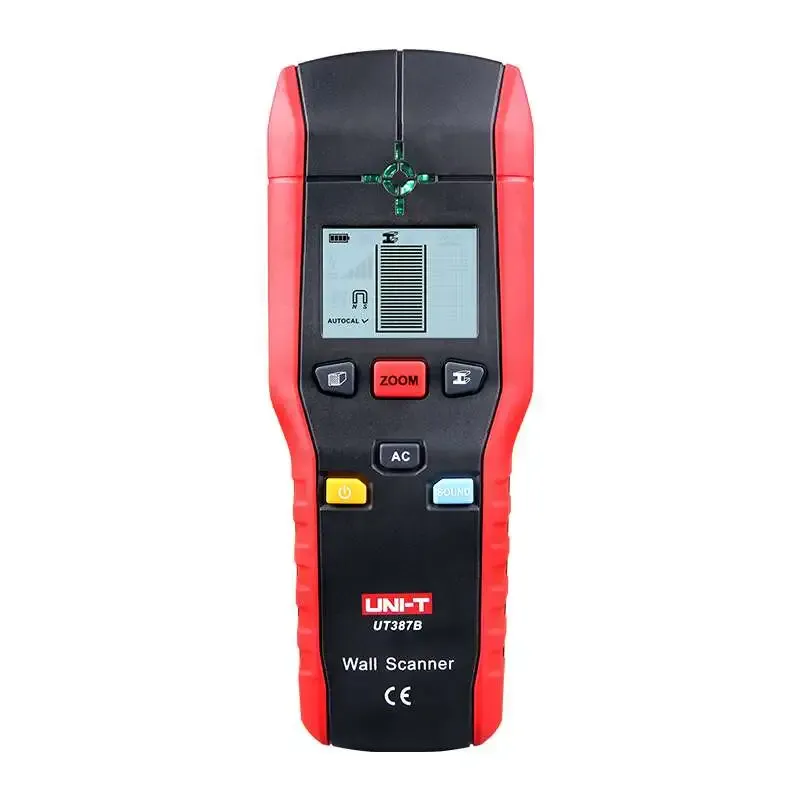 UNI-T UT387B Handheld Wall Scanner for Metal, Live Wire and Wood