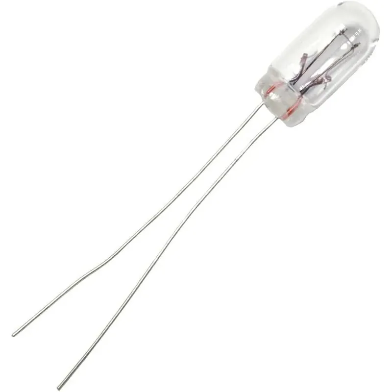 Orange Transparent Lamp 5mm 12V (Standard Leads)