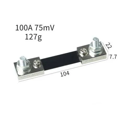 DC Current Sensor Module 100A/75mV with Shunt Resistor