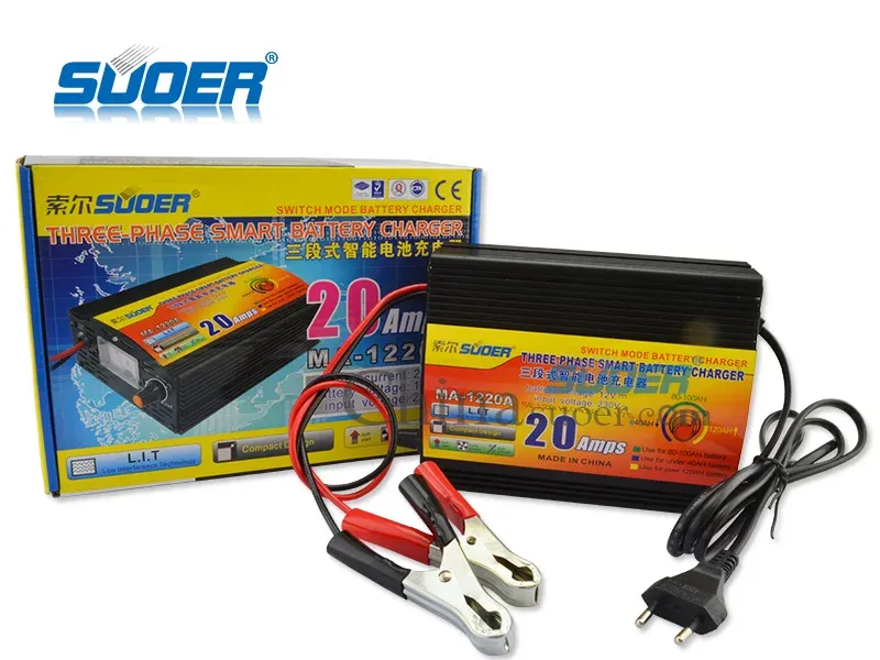 Golden Falcon 12V 20A Lead-Acid Battery Charger (MA Series)
