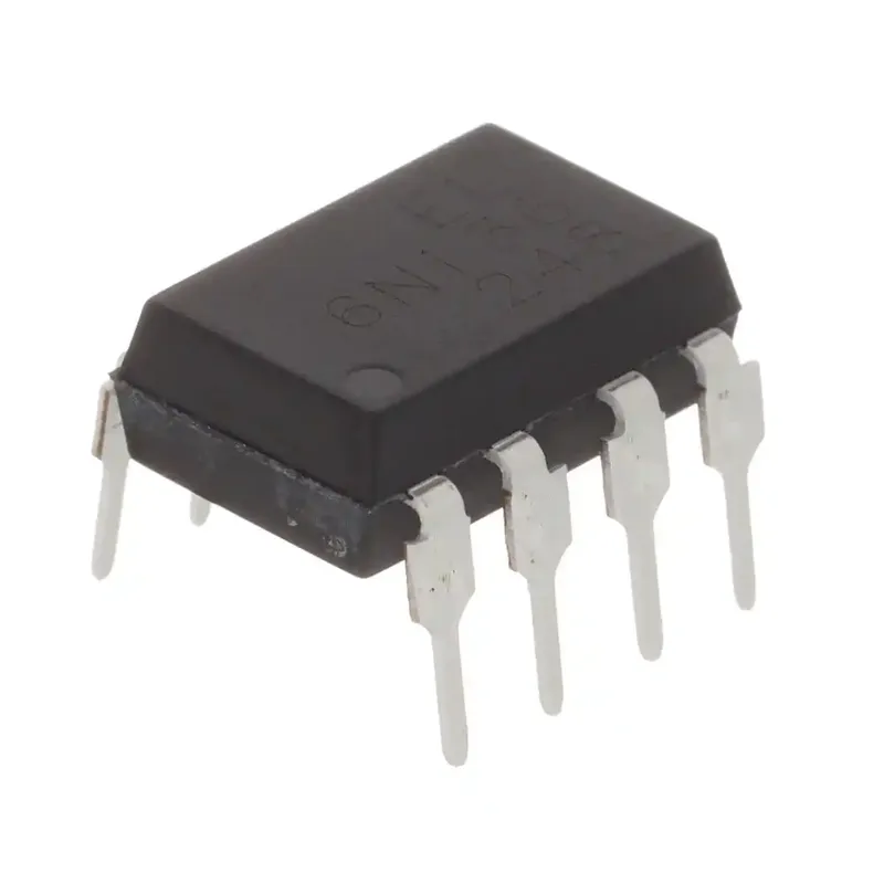 EVERLIGHT 6N136 High-Speed Optocoupler 1Mbit/s DIP-8