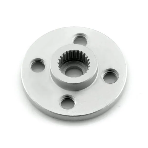 Aluminum Servo Gear Hub 20mm, 25 Teeth, 4x M3 Holes