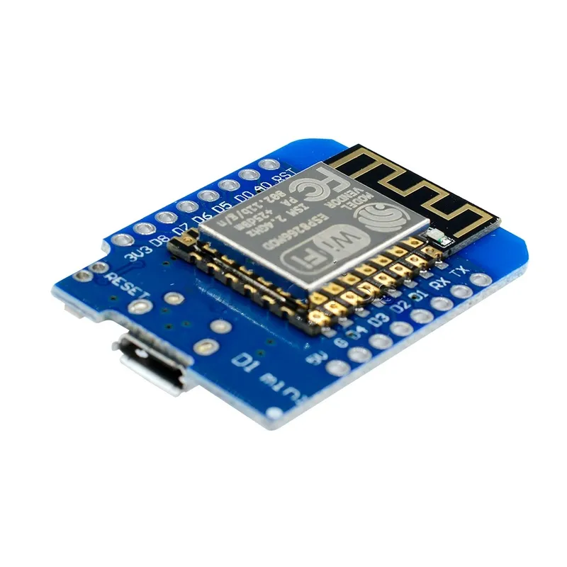 WeMos D1 Mini ESP8266 WiFi Dev Board (NodeMCU Lua, CP2102)