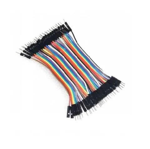 Breadboard Jumper Wire Male-Male 10cm (M-M, Multicolor)