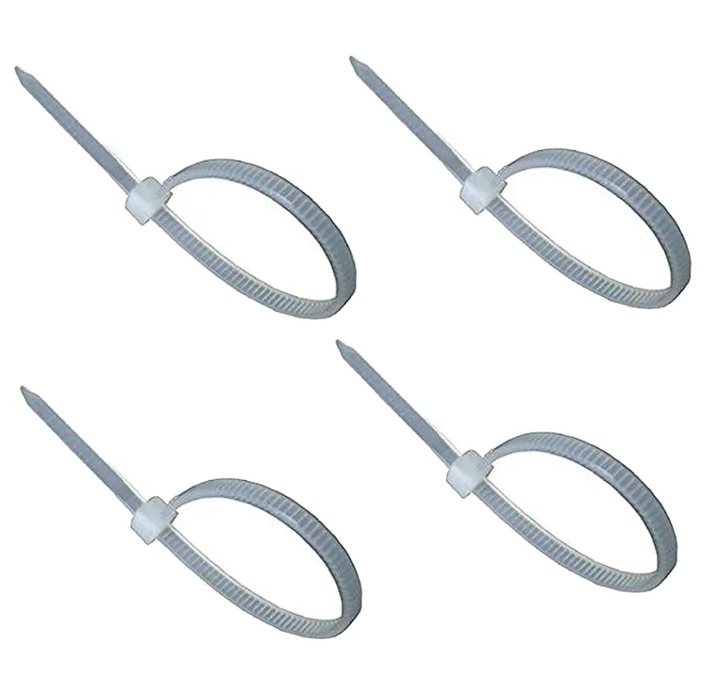 Cable Tie 2 x 100 mm White, Pack of 4