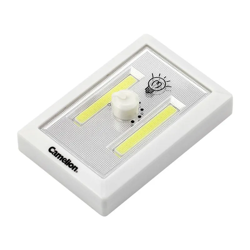 Camelion S35 6W COB 250lm Battery Switch Light, 4×AAA