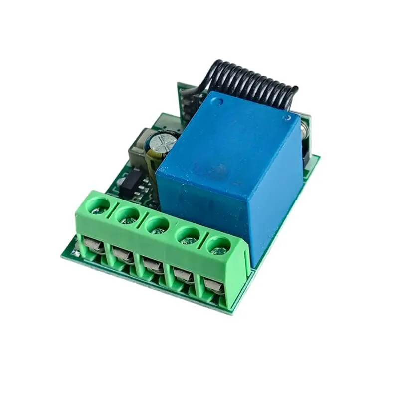 DC 24V 433MHz RF Wireless Relay Receiver 1CH 10A (No Remote)