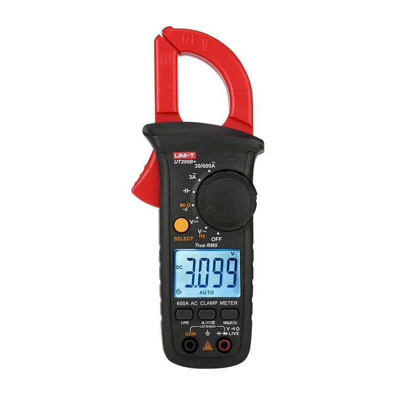 UNI-T UT200B+ True RMS Digital Clamp Meter 600A AC