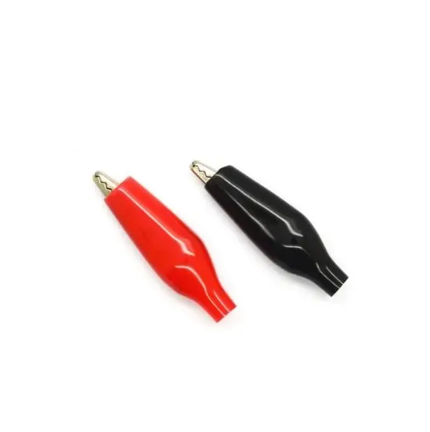 Insulated Crocodile Clip Pair Small Size (2 pcs)