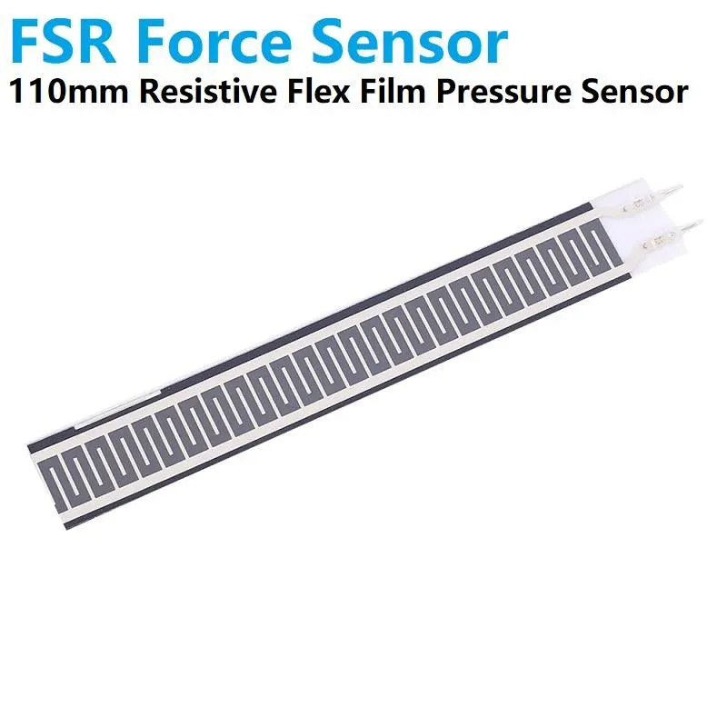 FSR402 Flexible Force Sensitive Resistor, 110mm, 20g-10kg