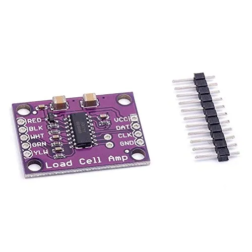 وحدة مكبر خلية الحمل HX711 (محول ADC بدقة 24 بت)
