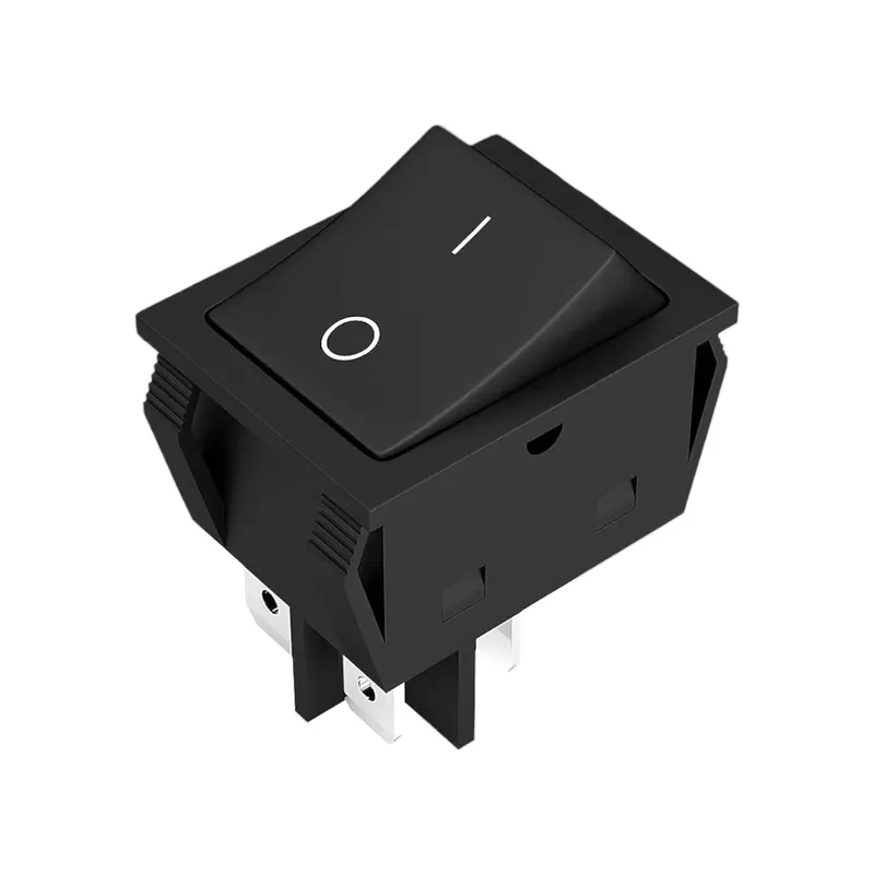 KCD4 ON-OFF Rocker Switch 6A 250VAC 4-Pin 18.5x21.5mm