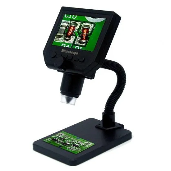 Digital Microscope 4.3-inch HD Display 1-600x 3.6MP