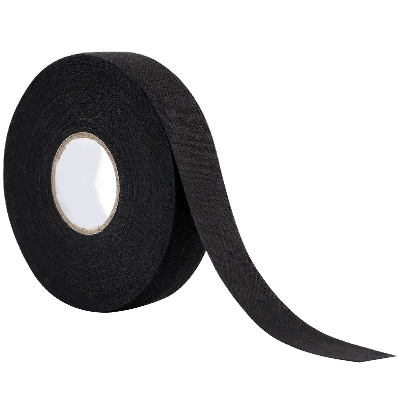 Fabric Black Electrical Adhesive Tape 18mm 20 Yard