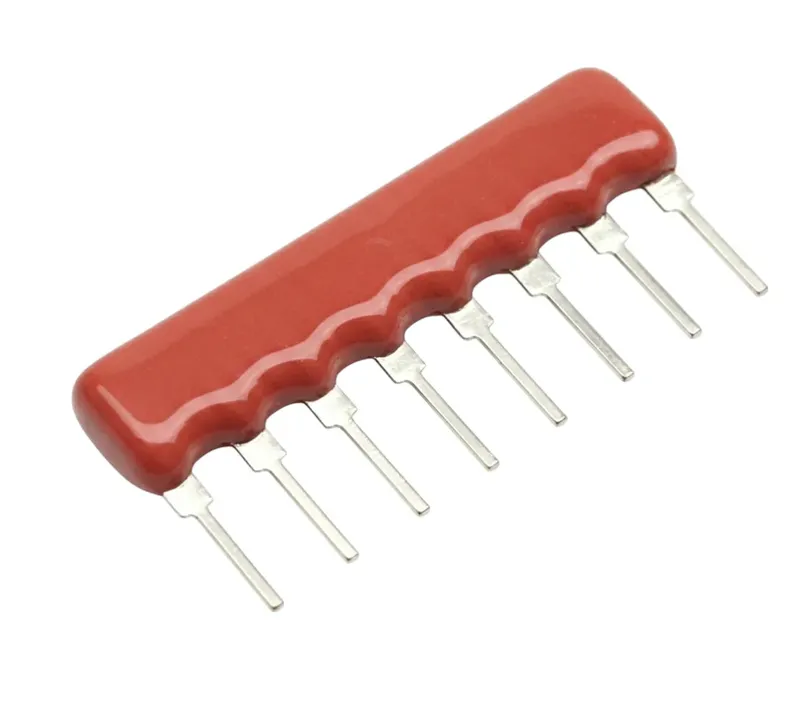 Network Resistor 10KΩ 8-Pin SIP (7 Resistors)
