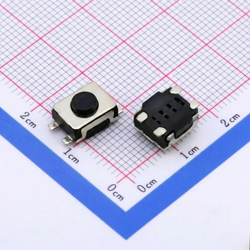 TS-3507H SMD Tactile Push Button 4-Pin 3×4×2 mm