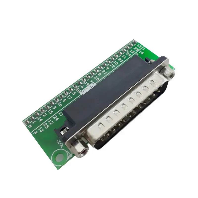 DB25 Male to 2.54 mm Pin Header Breakout Adapter