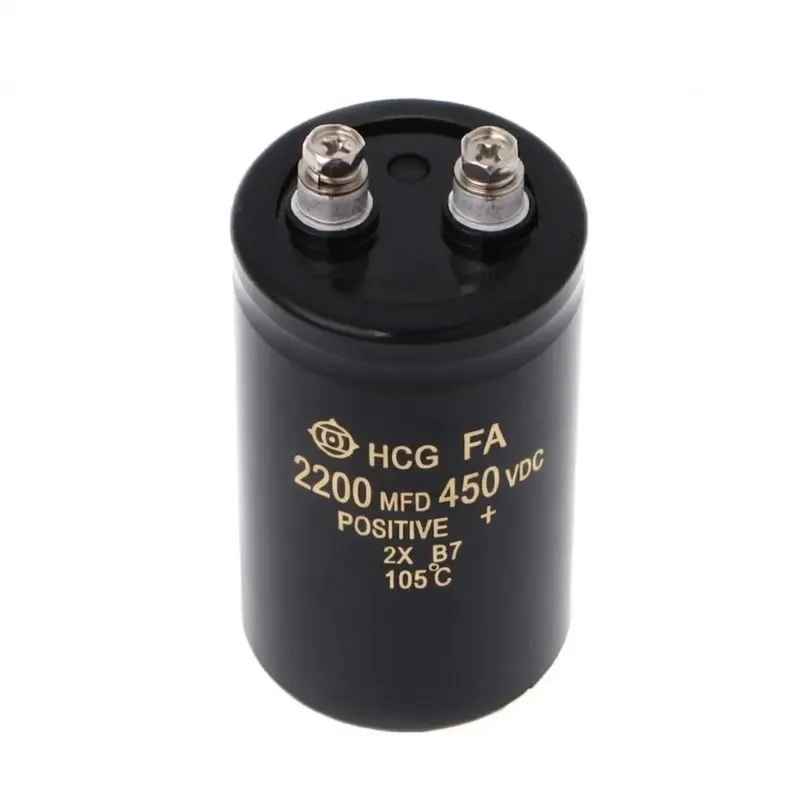 HCG FA Aluminum Electrolytic Capacitor 2200µF 450V 64x96mm
