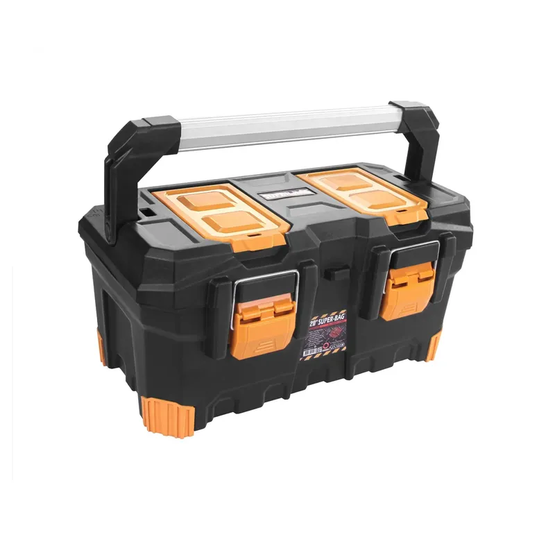 ASR-4050 Black Tool Box with Aluminum Handle, 20 inch