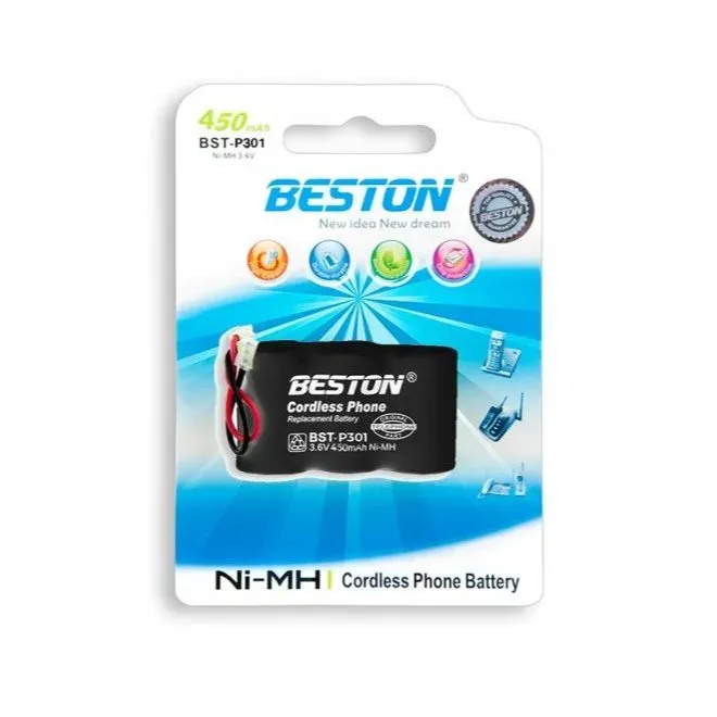 BESTON BST-P301 Ni-Cd Cordless Phone Battery 3.6V 450mAh