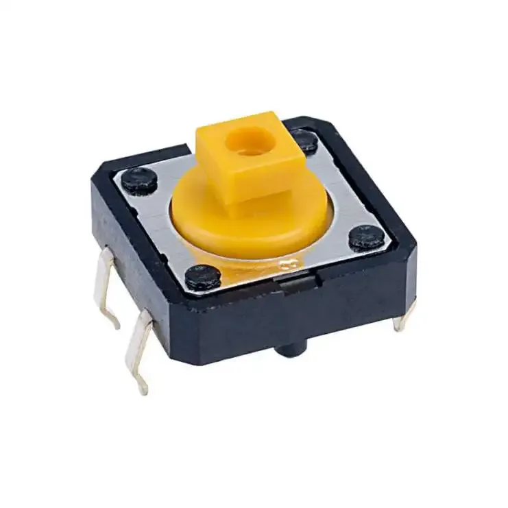 Tactile Push Button 12x12x7.3 mm, 4-Pin PCB Momentary Switch