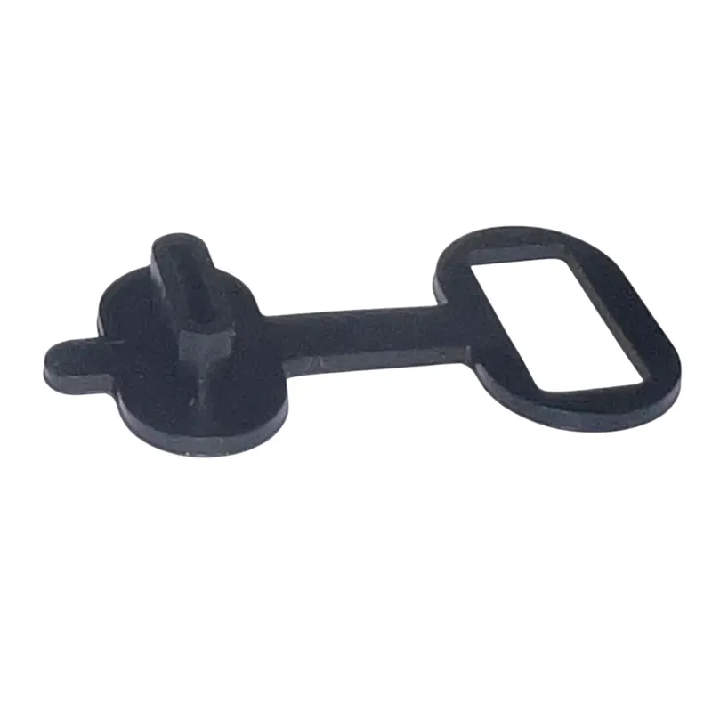 JQ-007 USB Type-C DIY Connector Waterproof Silicone Cap (Black)