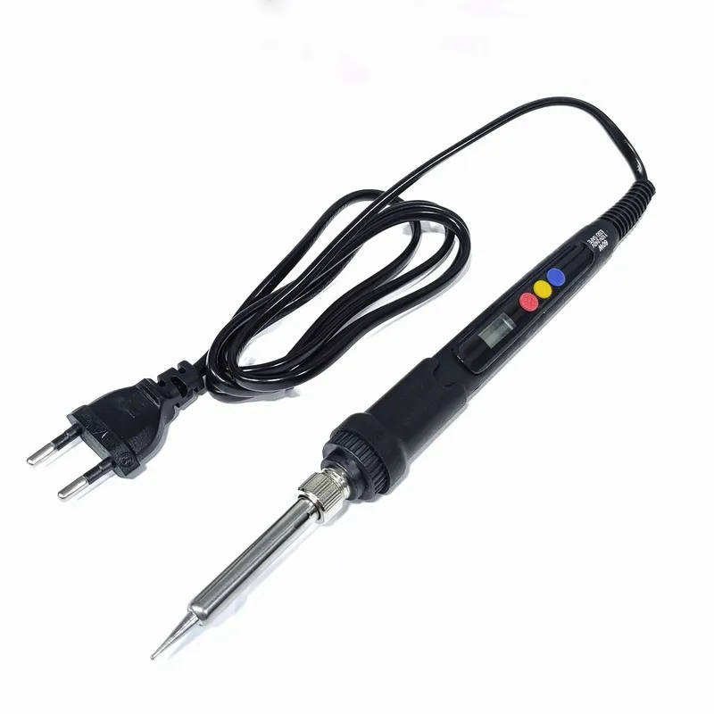 220V 90W Digital LCD Adjustable Soldering Iron
