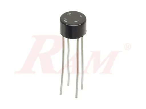 Bridge Rectifier 2 A, Round Shape