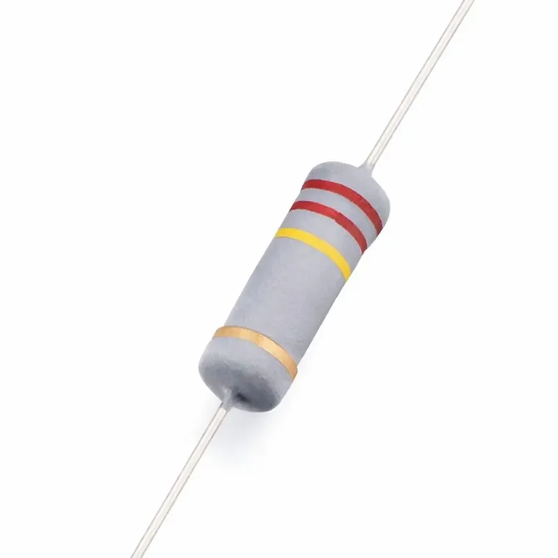 Carbon Resistor 220kΩ 2W Through-Hole