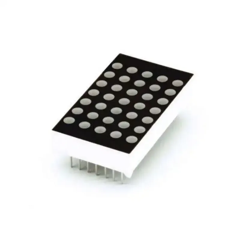 5x7 LED Dot Matrix Display 3mm Yellow