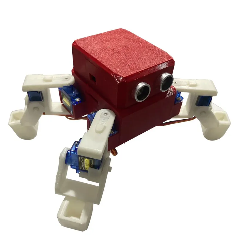طقم روبوت Otto Quad ذو أربع أرجل متوافق مع Arduino