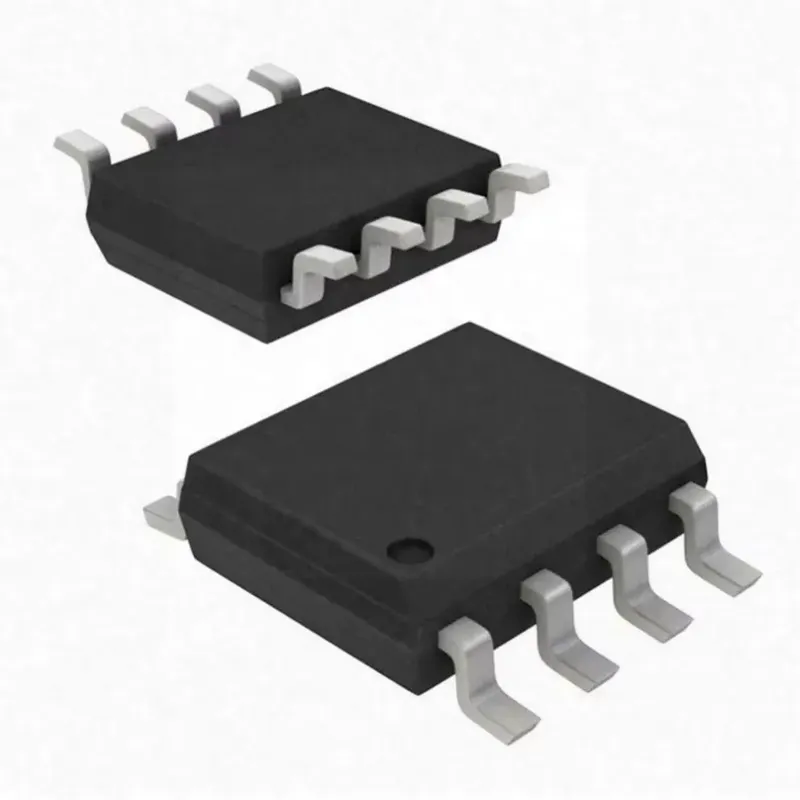 ذاكرة EEPROM من نوع I2C سعة 8 كيلوبت AT24C08N بتردد 400 كيلوهرتز وغلاف SOP-8