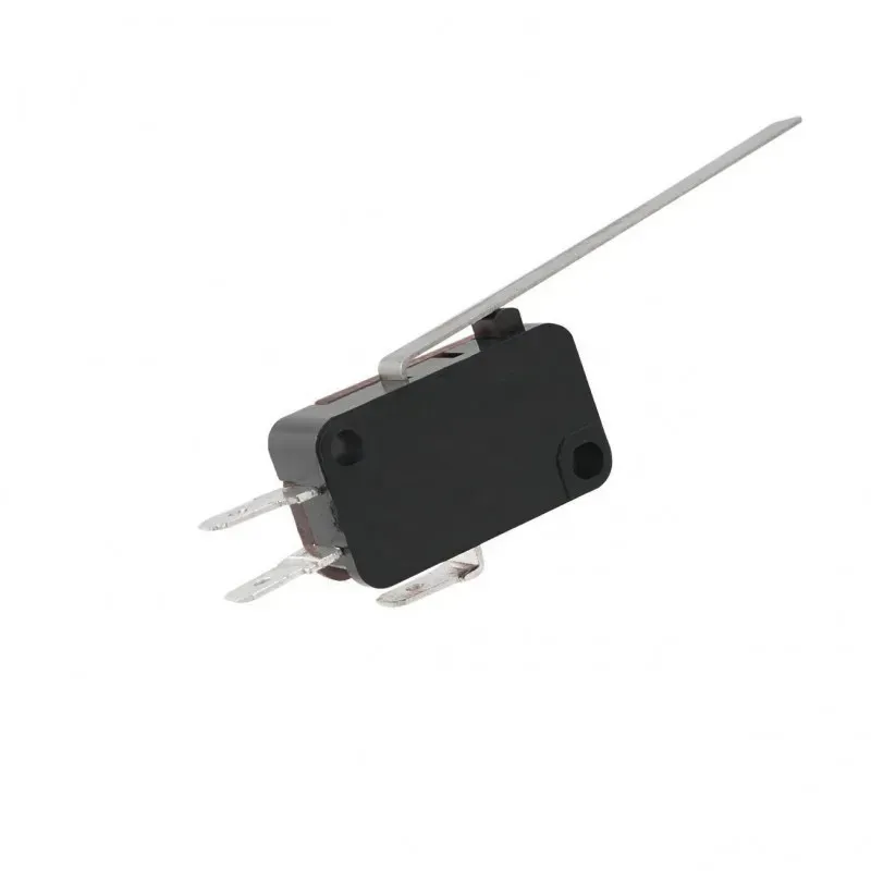 SPDT Micro Limit Switch 52mm Long Lever 16A High Precision