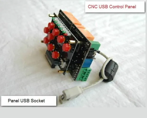 USB CNC 4-Axis Manual Control Panel