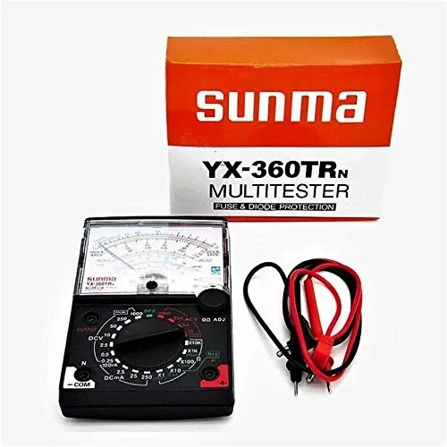 جهاز قياس متعدد تناظري Saionw YX-360TR مع حماية بالفيوز والثنائي