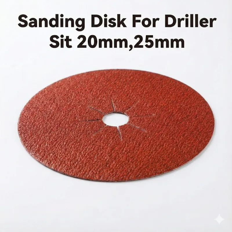 Sanding Disc for Drill, 20 mm or 25 mm, 1 pc