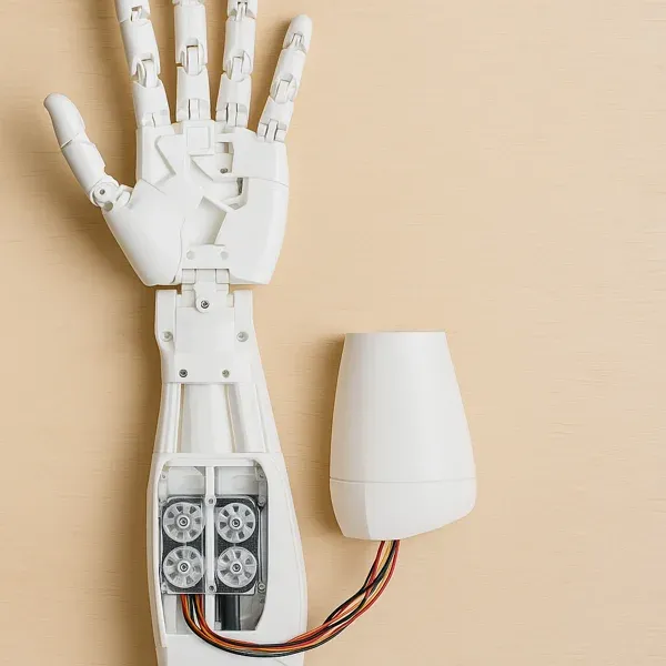 InMoov Humanoid Full Right Arm Kit (3D Printed)