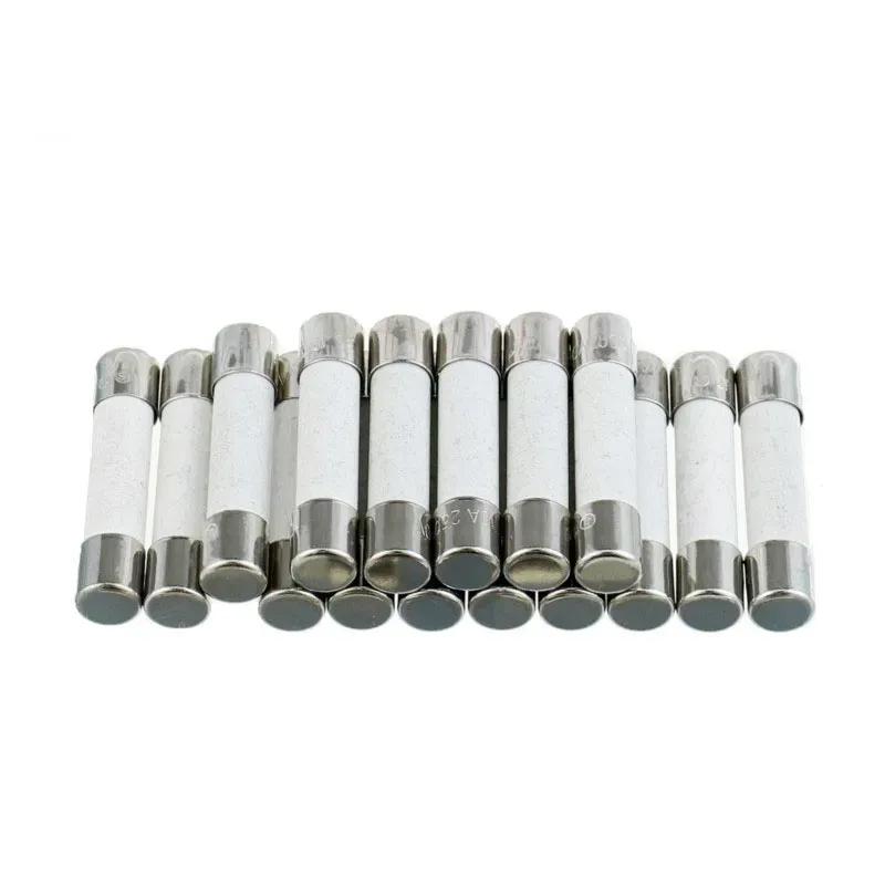 Ceramic Fuse 250V T6x30mm Slow-Blow (1A to 30A)