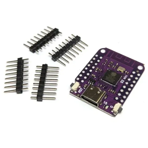 لوحة تطوير ESP32-S2 WEMOS S2 Mini بذاكرة فلاش 4 ميجابايت