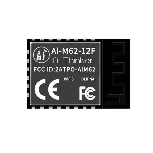 وحدة Ai-Thinker Ai-M62-12F بتقنية Wi-Fi 6 وBLE 5.3