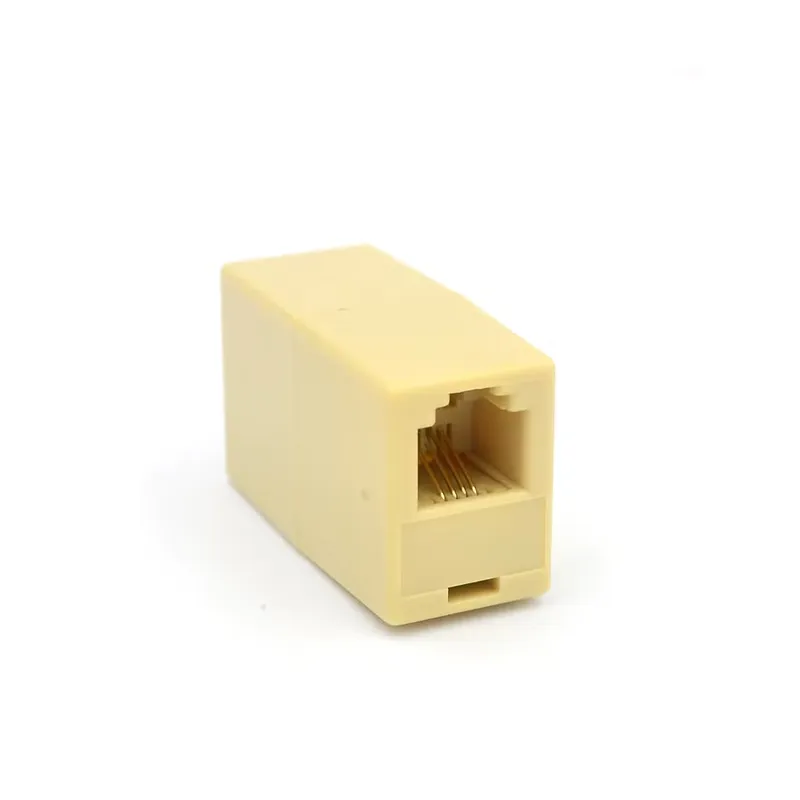 RJ11 Female-to-Female Connector Extender Coupler Adapter