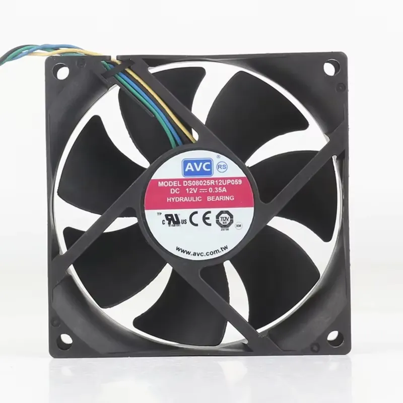 مروحة تبريد تيار مستمر AVC DS09225R12H، 12 فولت، 0.35 أمبير، مقاس 92×92×25 مم